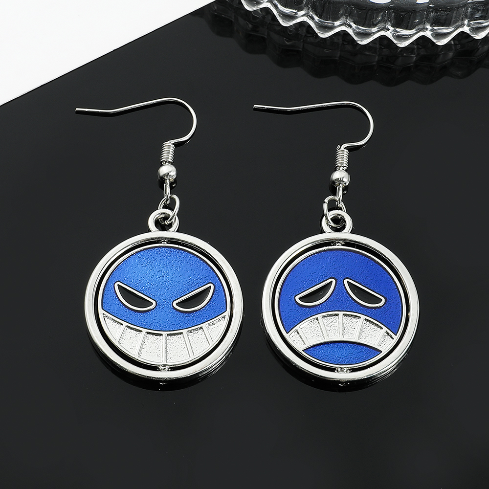 Anime Cosplay Face - Creative Rotatable Smiling Face Cartoon Anime