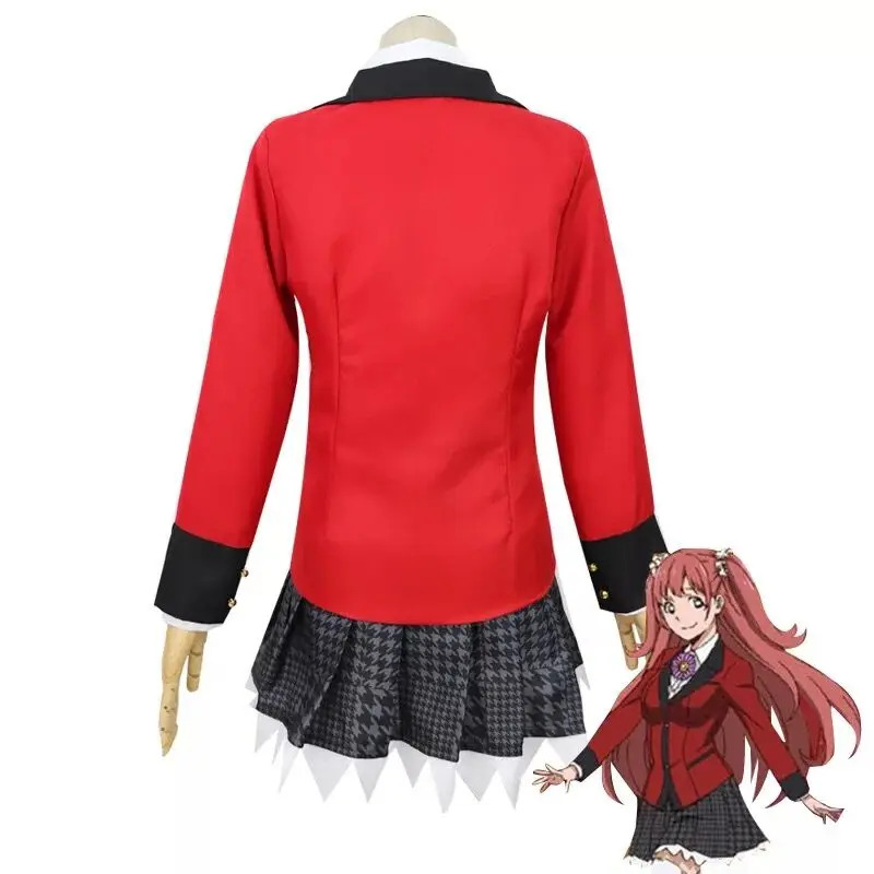 Anime Cosplay Yumeko - Anime Yumemite Jabami Yumeko Cosplay Kakegurui