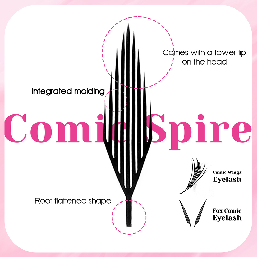 MASSCAKU Fox Comic Spire Lash  – Anime Cosplay Lashes recenzja i cena