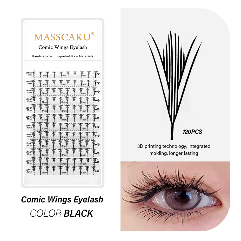 MASSCAKU Fox Comic Spire Lash  – Anime Cosplay Lashes recenzja i cena
