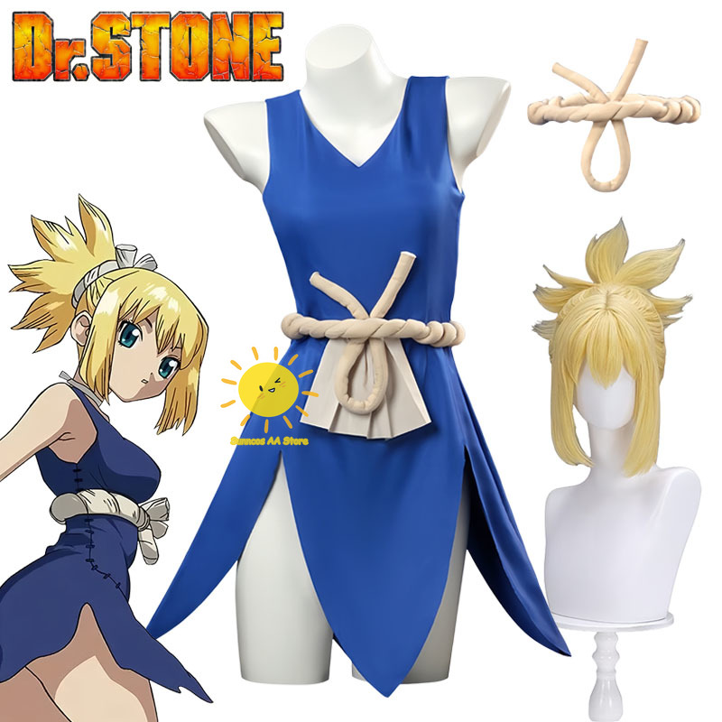 Anime Dr.Stone Cosplay Kohaku  – Anime Cosplay Mujer recenzja i cena