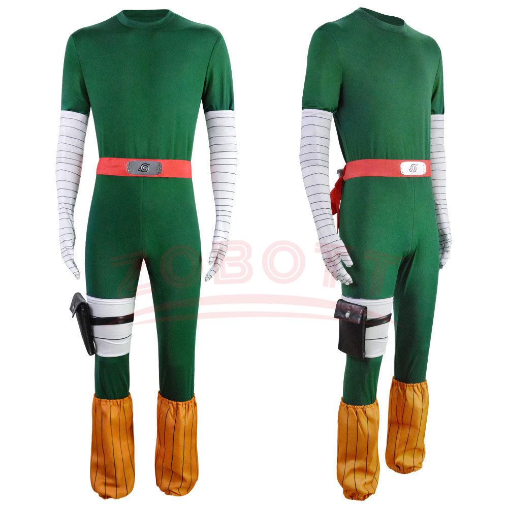Men Cosplay Rock Lee Costumes  – Anime Cosplay Ninja recenzja i cena