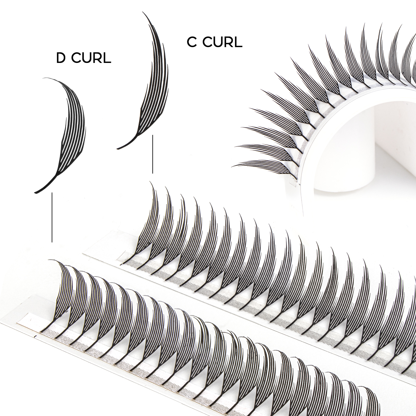 Befer Beauty Anime Lashes 240  – Anime Cosplay Lashes recenzja i cena