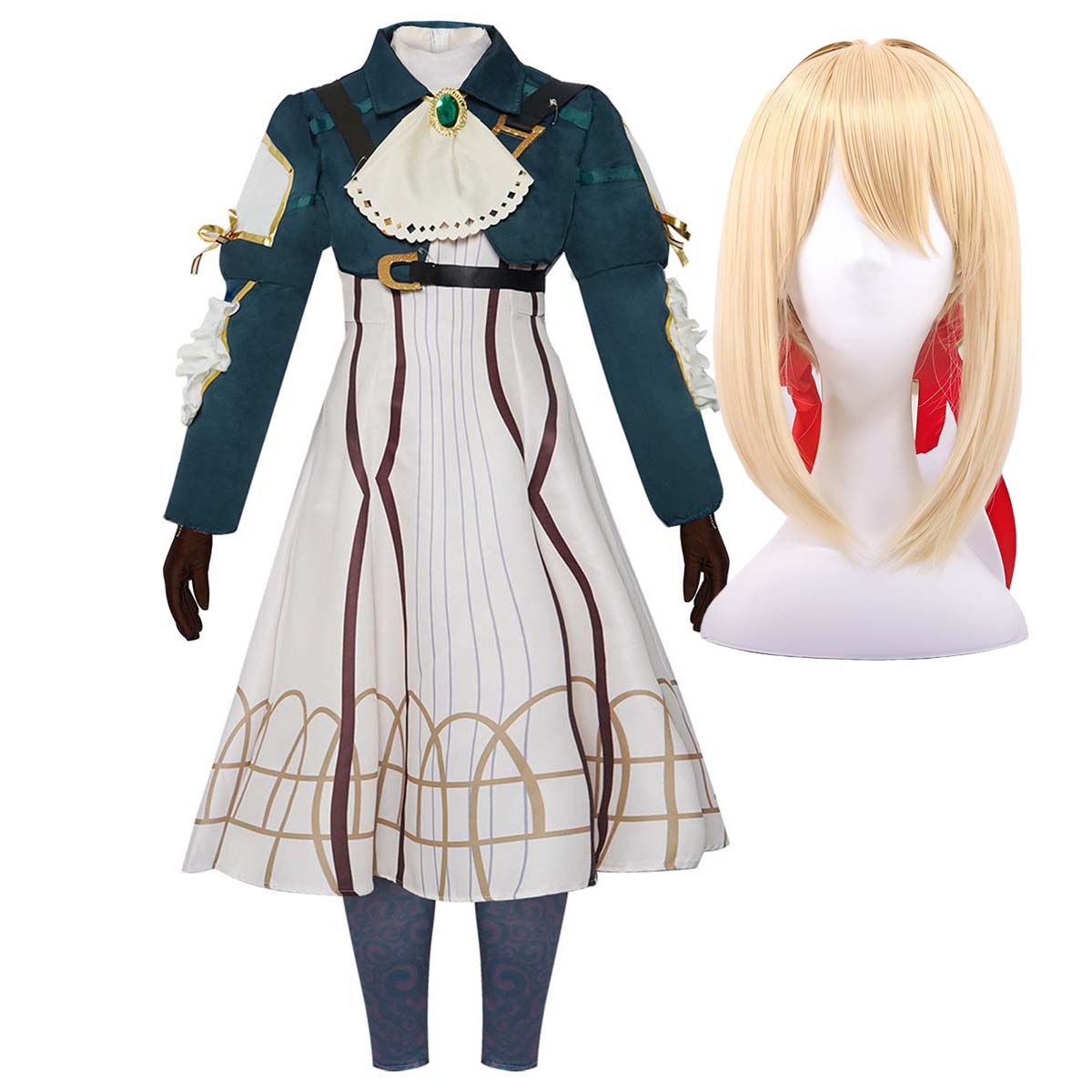 Halloween Party Anime Violet E – Violet Evergarden Dress recenzja i cena