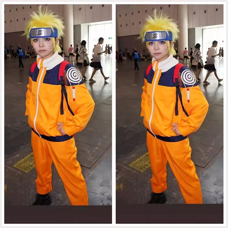 Uzumaki Cosplay Costume Orange – Anime Cosplay Ninja recenzja i cena