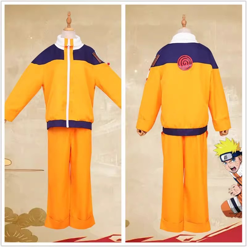 Uzumaki Cosplay Costume Orange – Anime Cosplay Ninja recenzja i cena
