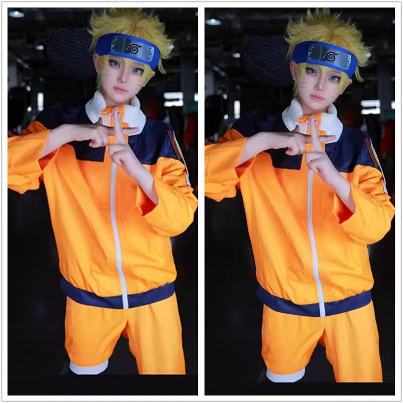 Uzumaki Cosplay Costume Orange – Anime Cosplay Ninja recenzja i cena