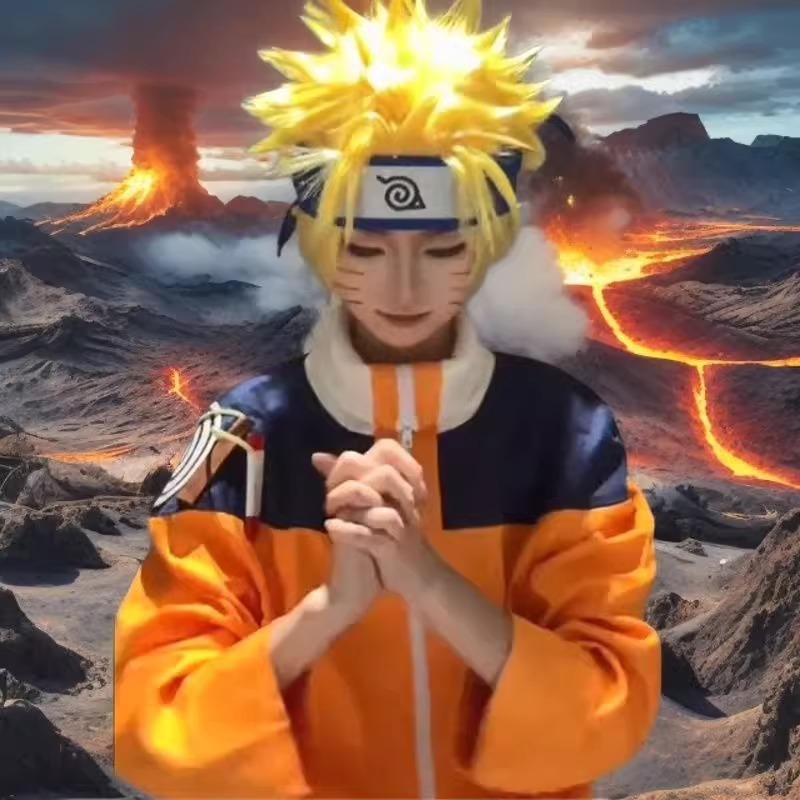 Uzumaki Cosplay Costume Orange – Anime Cosplay Ninja recenzja i cena