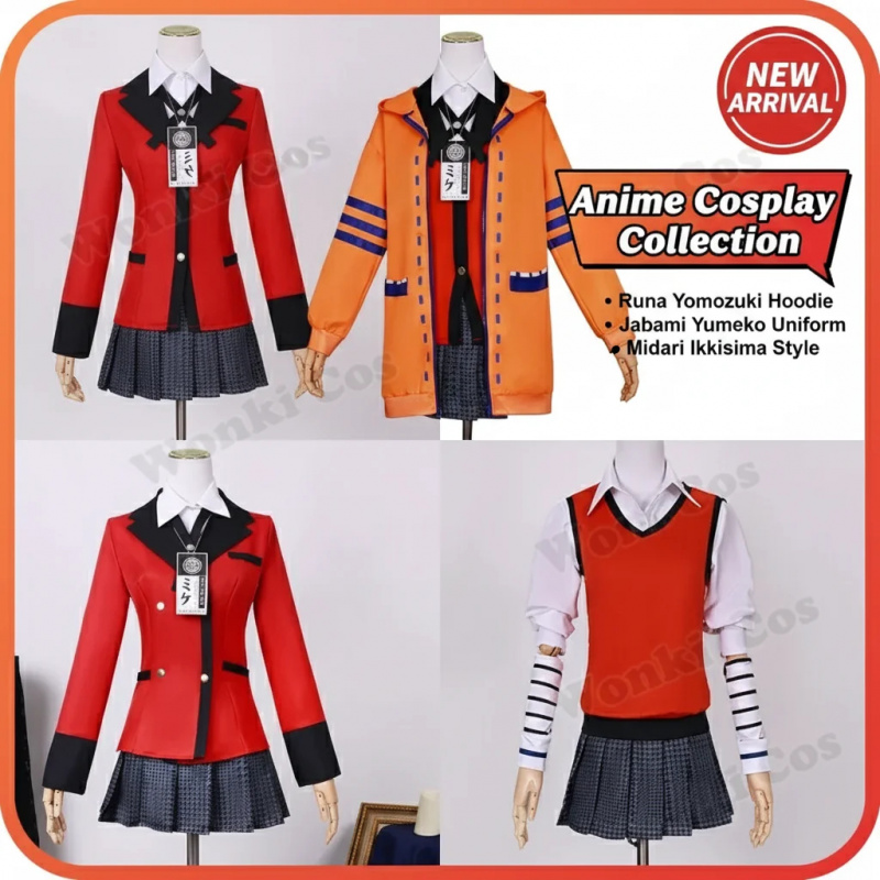 ❤️COS❤️Anime Runa Yomozuki Cos – Anime Cosplay Yumeko recenzja i cena