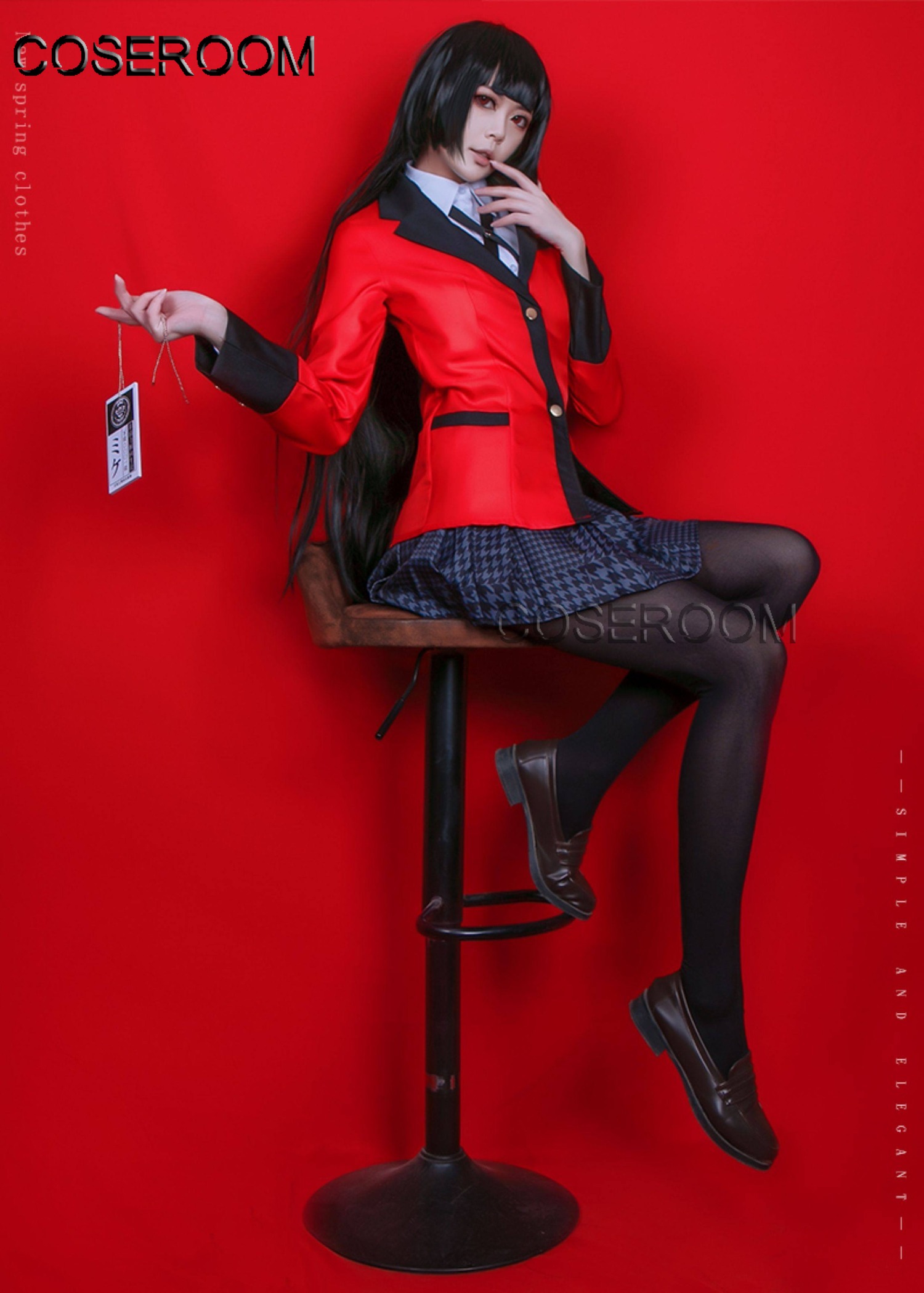 Anime Kakegurui Compulsive Gam – Anime Cosplay Yumeko recenzja i cena