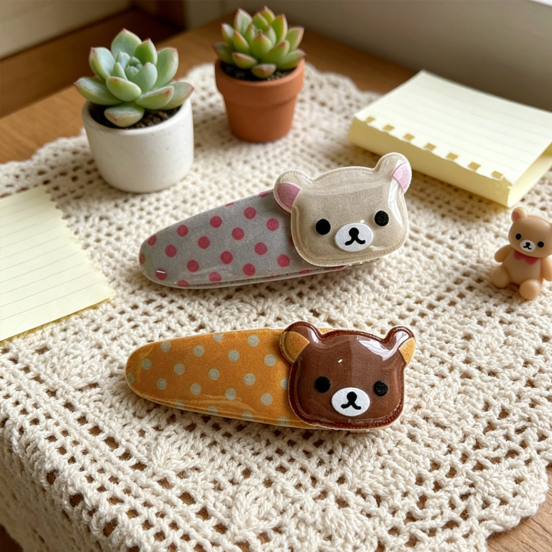 Rilakkuma Hair Clip Easy Bear  – Anime Cosplay Girl Easy recenzja i cena