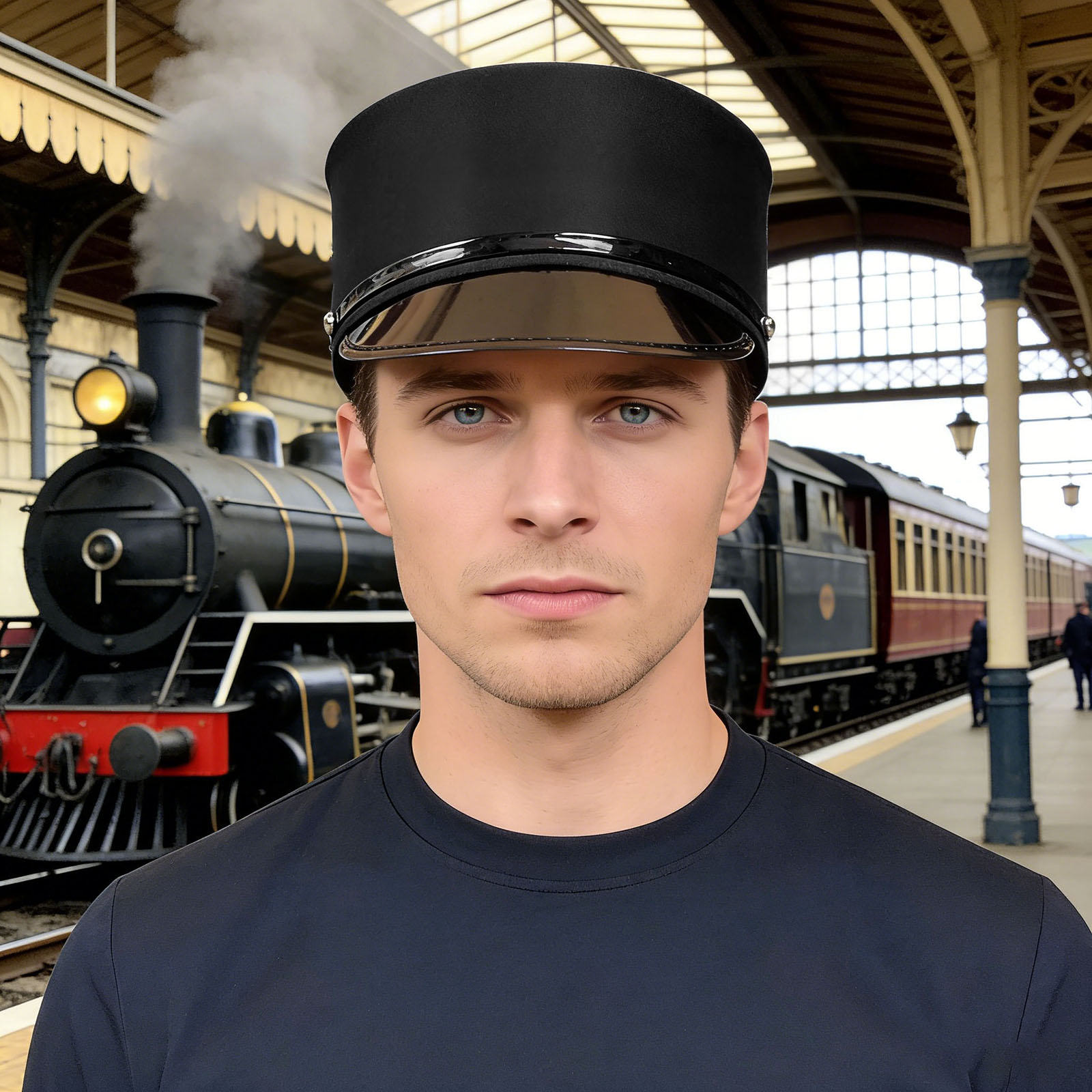 Train Engineer Conductor Drive – Anime Cosplay Face recenzja i cena
