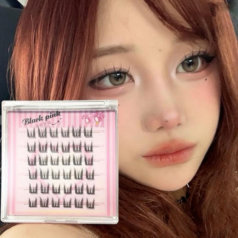 6 Rows Diy Segmented False Eye – Anime Cosplay Lashes recenzja i cena