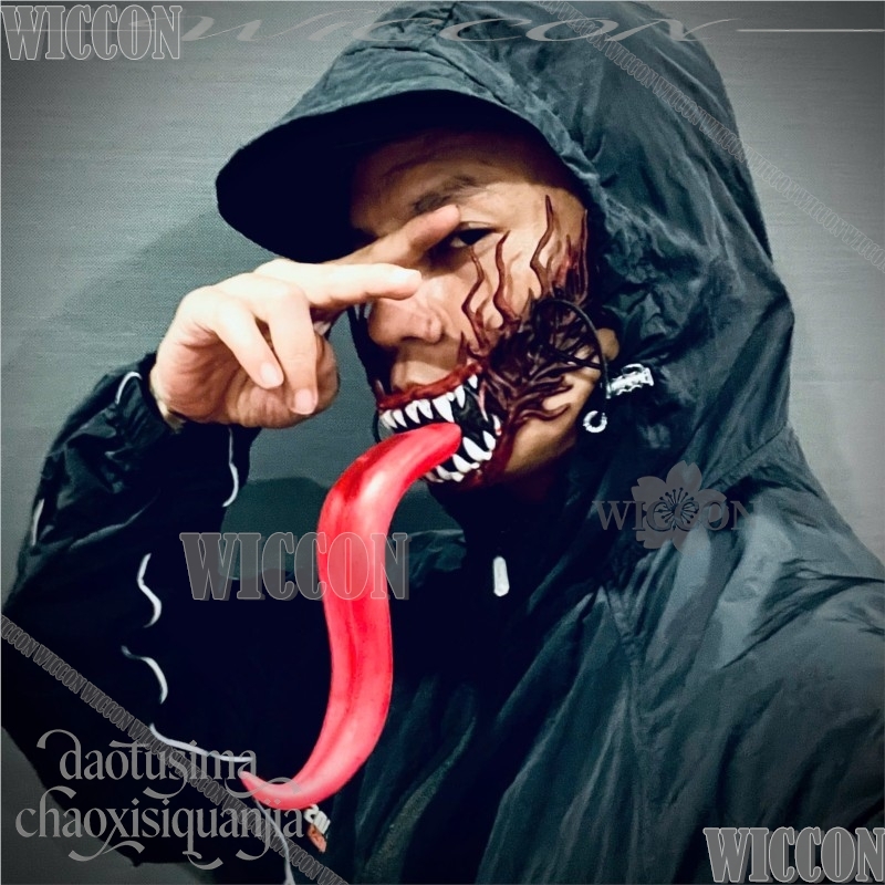 Anime Cosplay Horror Black Dem – Anime Cosplay Face recenzja i cena