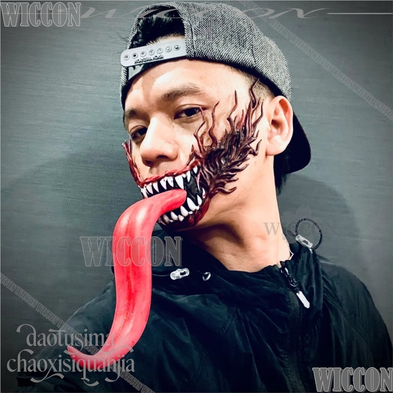Anime Cosplay Horror Black Dem – Anime Cosplay Face recenzja i cena