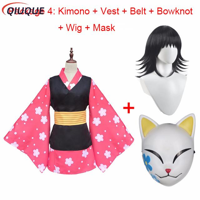 Makomo Cosplay Costume Kimono  – Anime Cosplay Mujer recenzja i cena