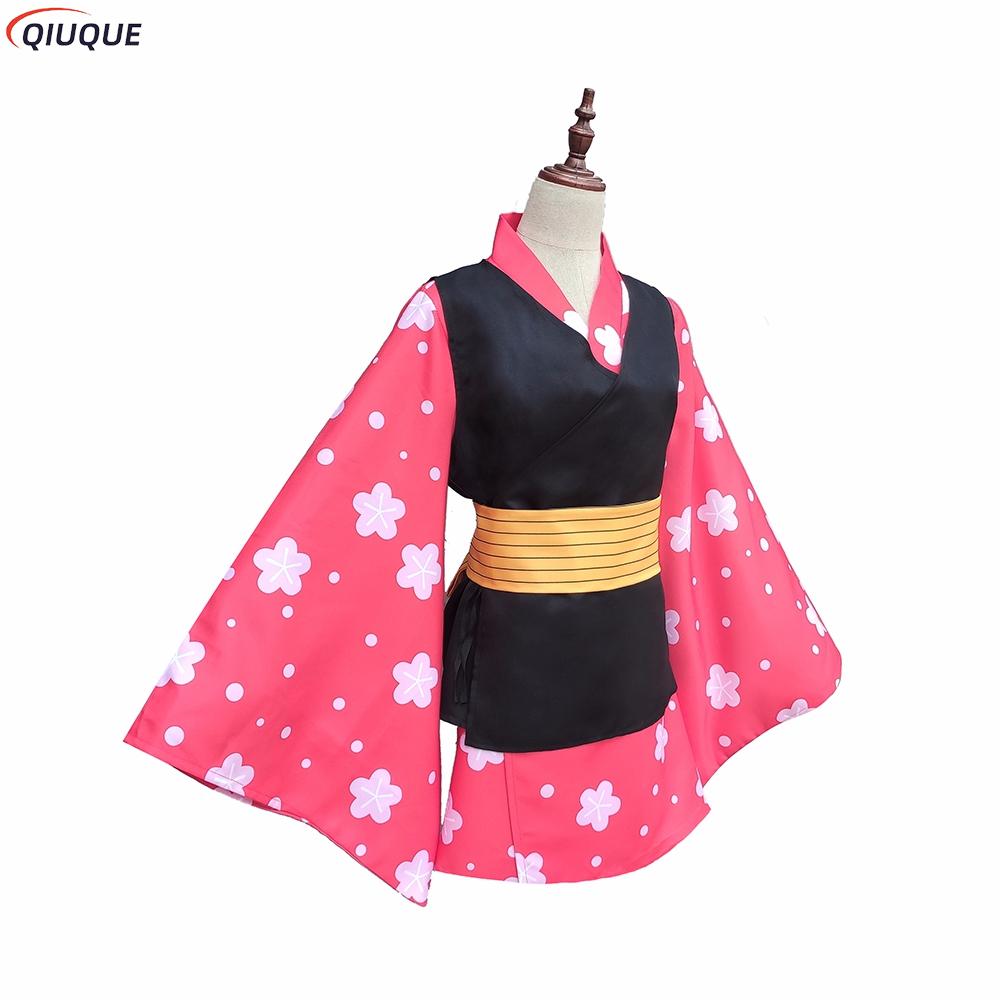 Makomo Cosplay Costume Kimono  – Anime Cosplay Mujer recenzja i cena