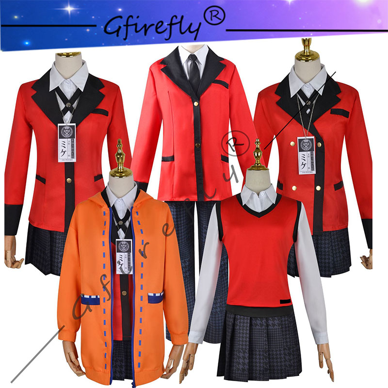 Kakegurui Cosplay Costume Jyab – Anime Cosplay Yumeko recenzja i cena