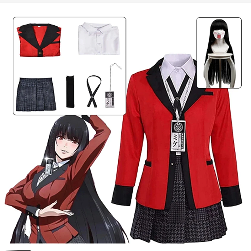 Cosplay Costume Girl Pleated S – Anime Cosplay Yumeko recenzja i cena