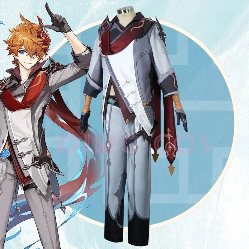 Genshin Impact Tartaglia Cospl – Anime Cosplay Costumes recenzja i cena