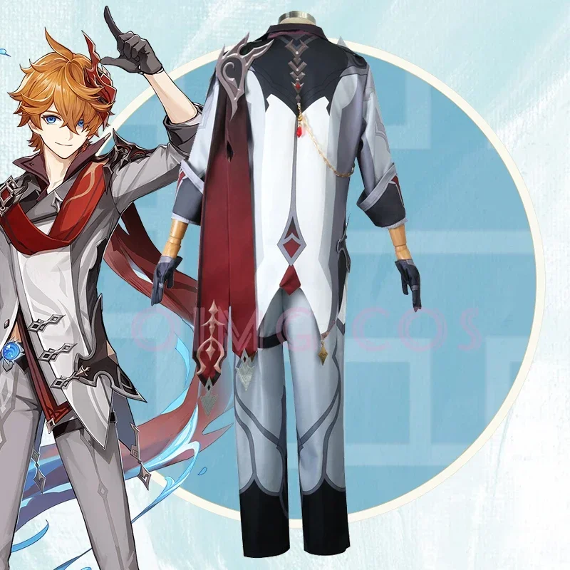 Genshin Impact Tartaglia Cospl – Anime Cosplay Costumes recenzja i cena