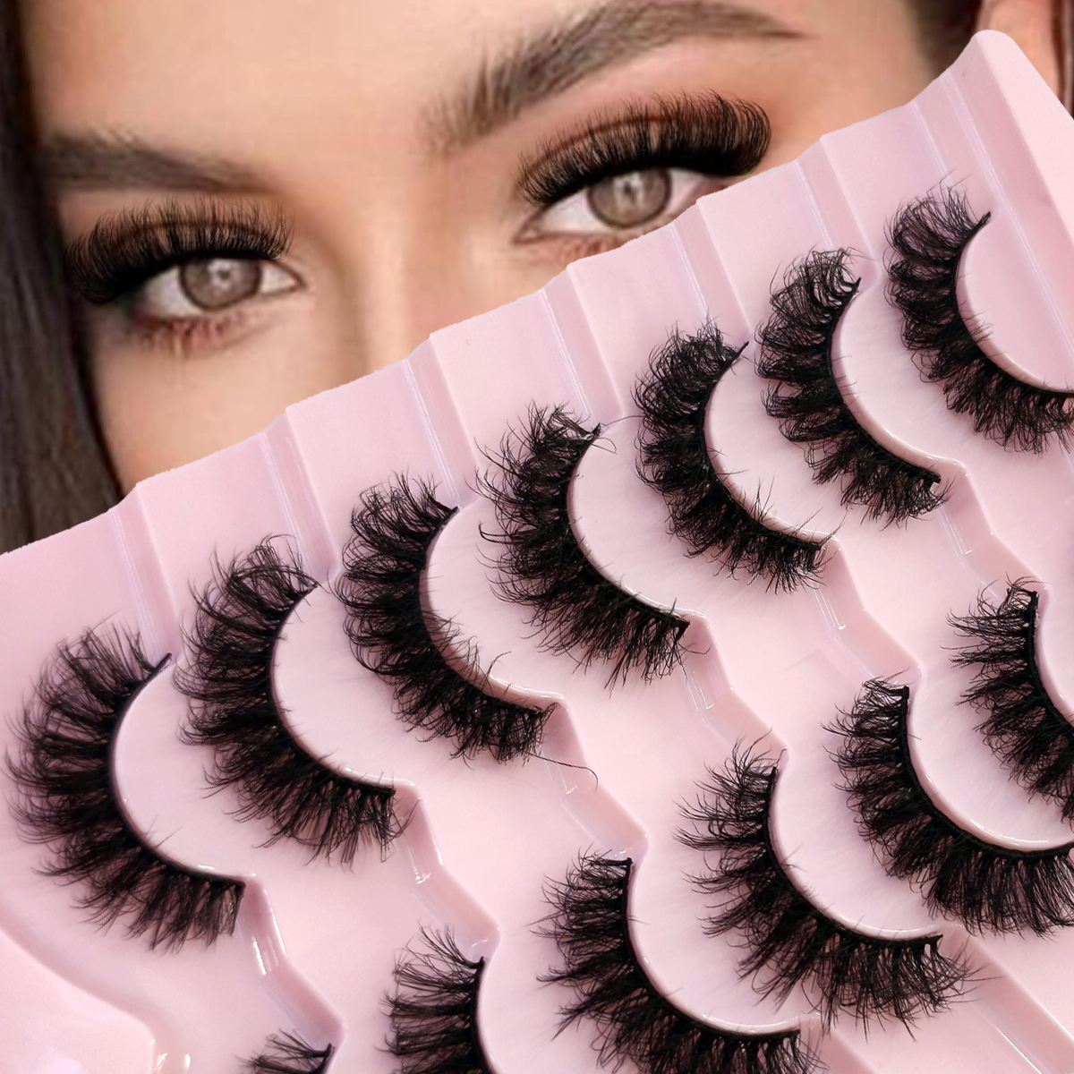 Cat Eye Eyelashes 3D Natural F – Anime Cosplay Lashes recenzja i cena