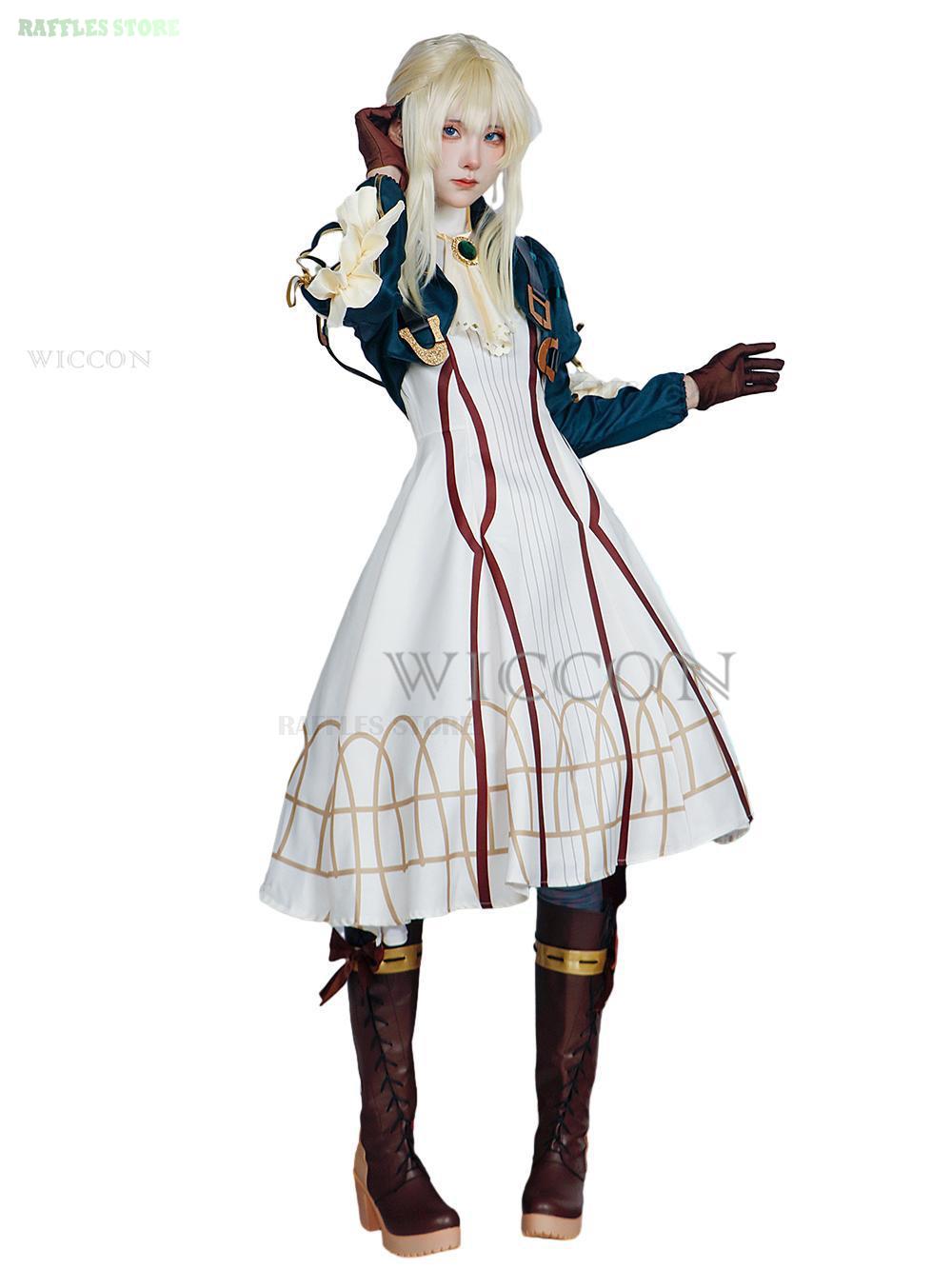 Violet Evergarden Cosplay Cust – Violet Evergarden Dress recenzja i cena