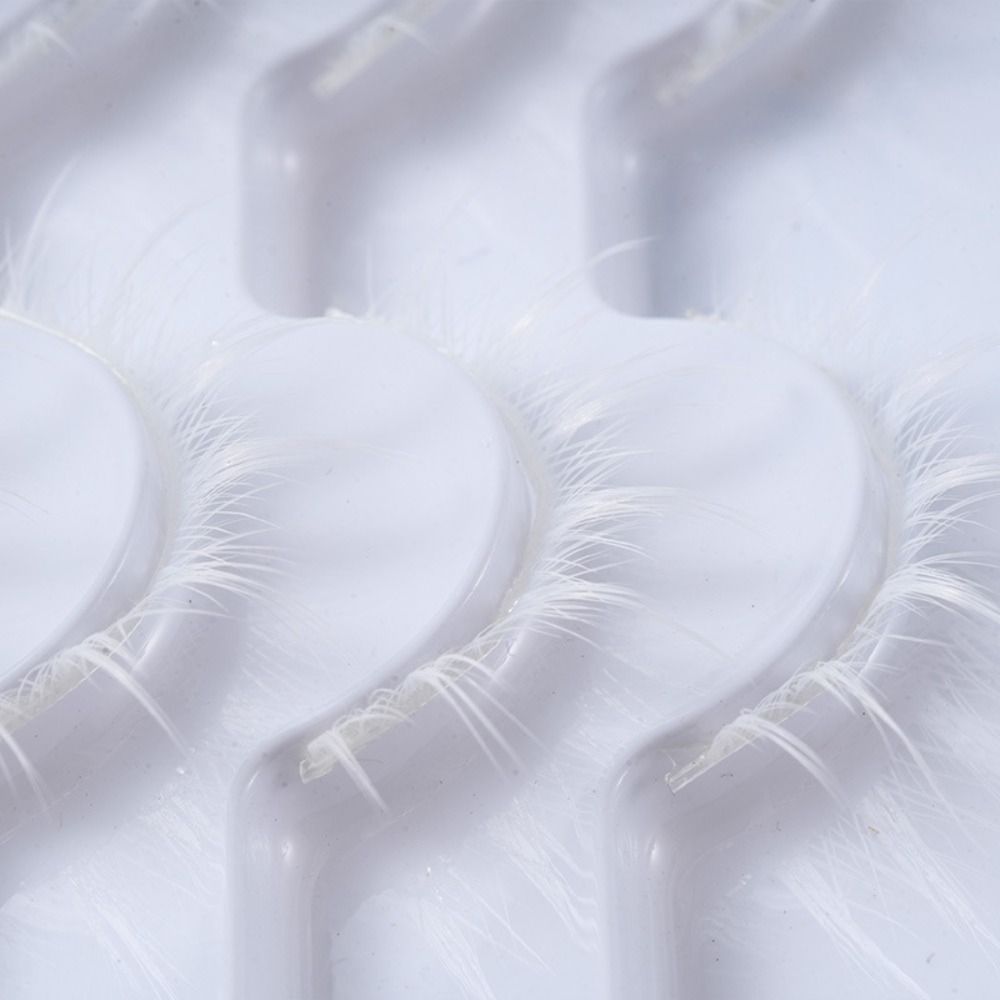 White White Anime Eyelashes Ja – Anime Cosplay Lashes recenzja i cena