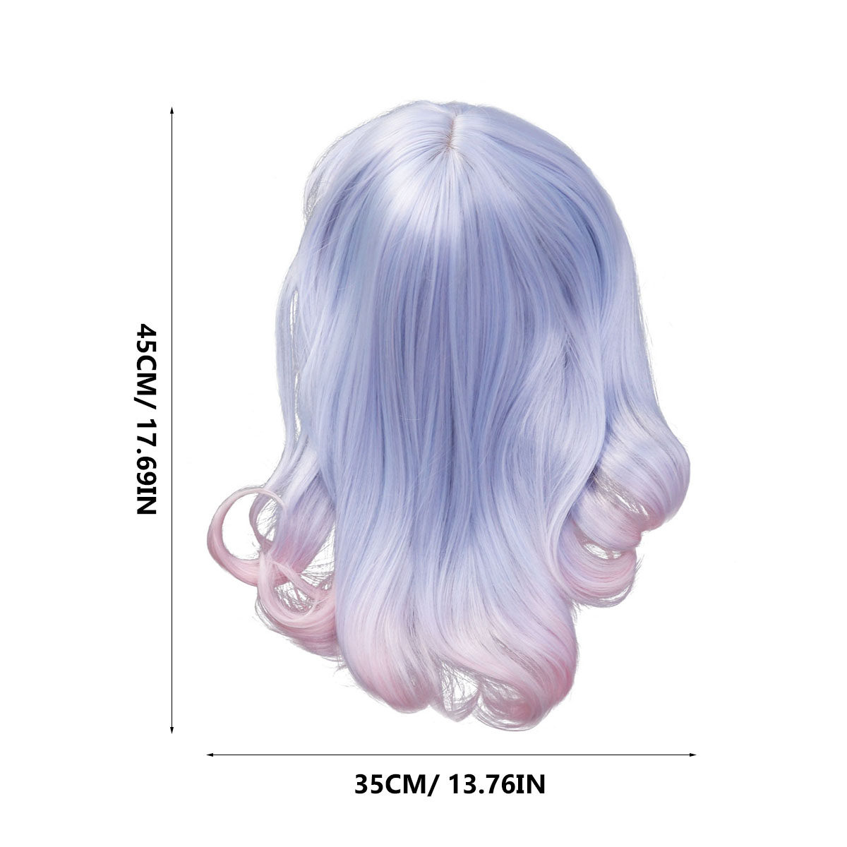 Light Blue Pink Synthetic Grad – Anime Cosplay Girl Easy recenzja i cena