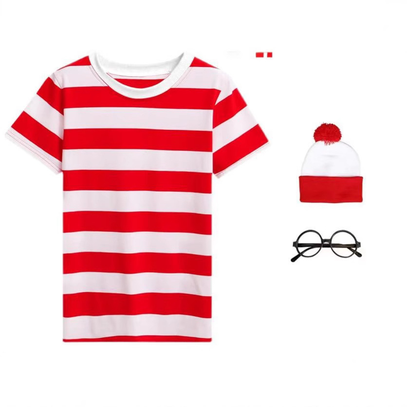 WHH Cartoon Character Waldo Co – Anime Cosplay Glasses recenzja i cena