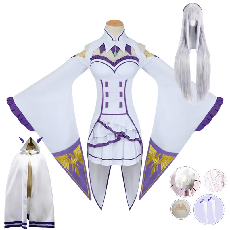 Emilia Cosplay Re Life in a di – Anime Cosplay Mujer recenzja i cena