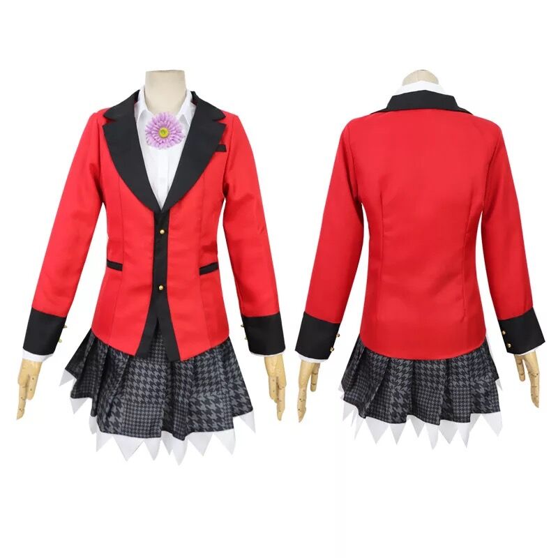 Anime Kakegurui Yumeko Costume – Anime Cosplay Yumeko recenzja i cena