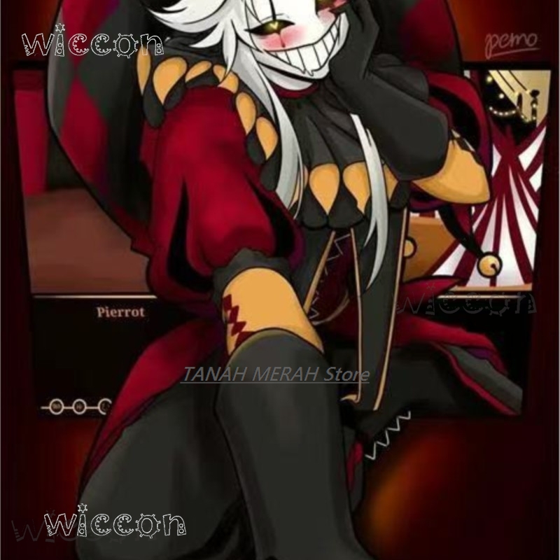 Halloween Pierrot The Freak Ci – Anime Cosplay Face recenzja i cena