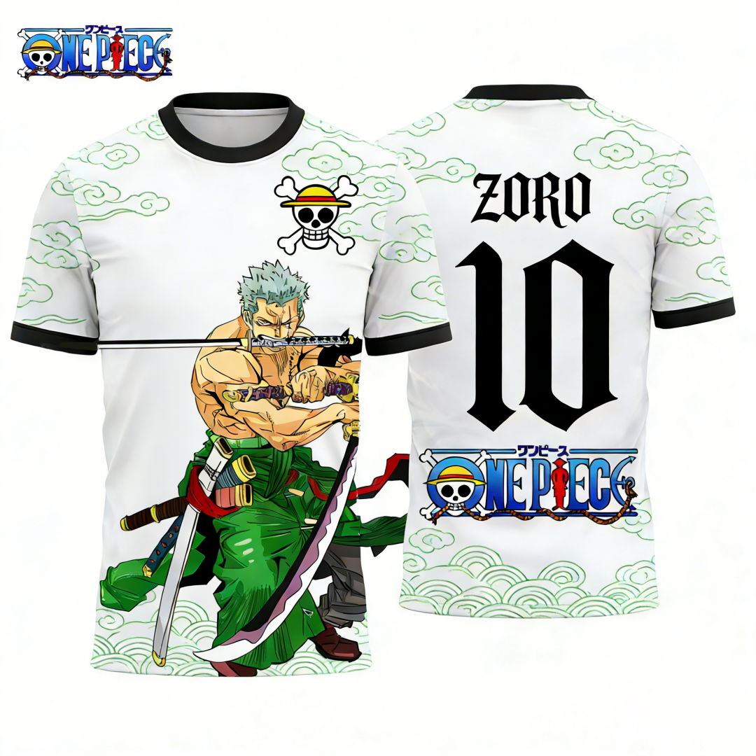 One Piece's Zoro Graphic T-shi – Quick Anime Cosplay recenzja i cena
