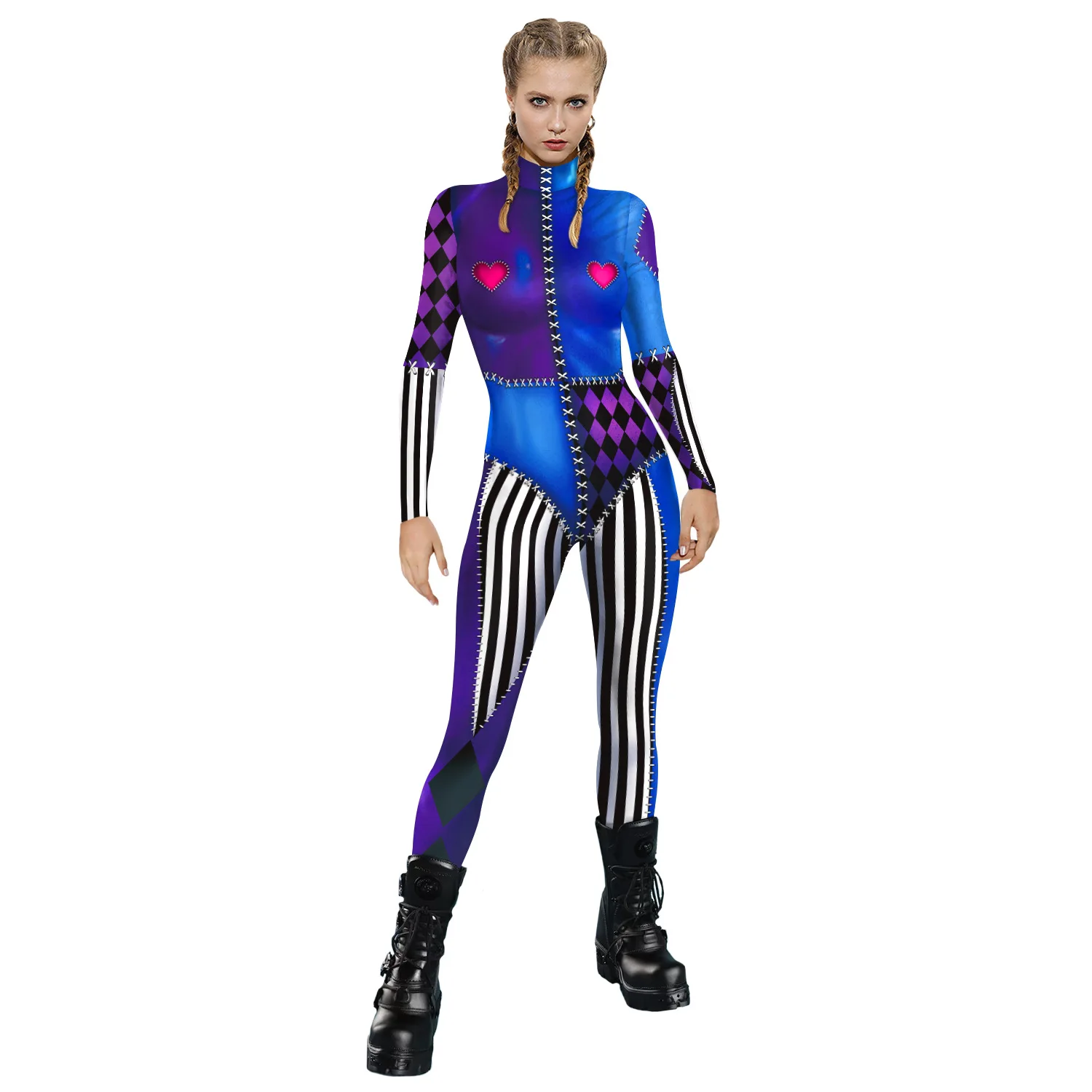 Anime Harley Cosplay Costume W – Anime Harley Quinn Cosplay recenzja i cena
