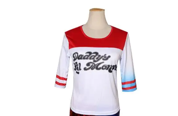 Costume de Cosplay Quinn Squad – Anime Harley Quinn Cosplay recenzja i cena