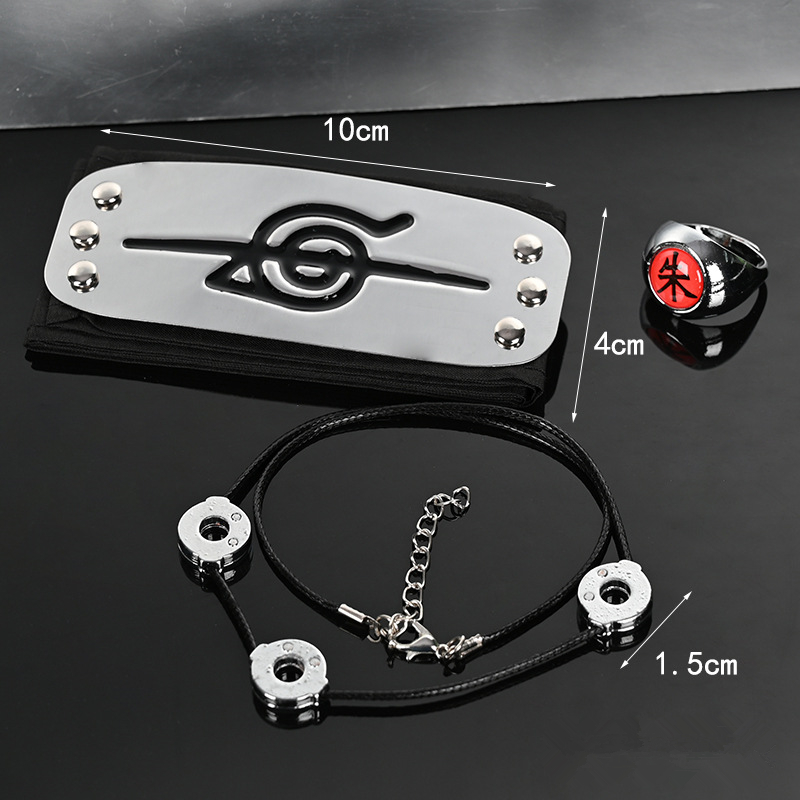 Anime Akatsuki Headband Uchiha – Naruto Headband Metal recenzja i cena