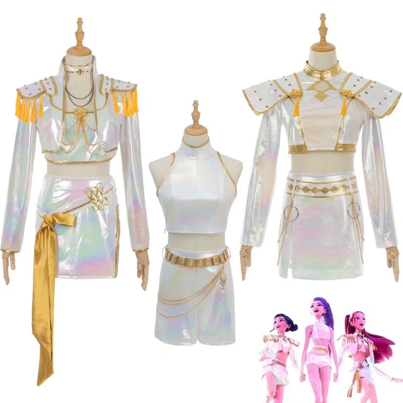 Cosplay Costume PU Leather Whi – Anime Cosplay Mujer recenzja i cena