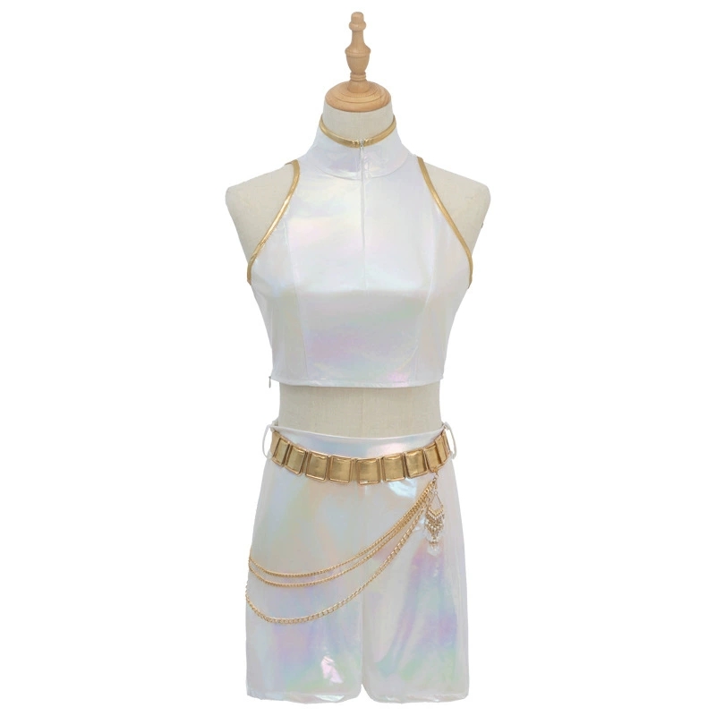 Cosplay Costume PU Leather Whi – Anime Cosplay Mujer recenzja i cena