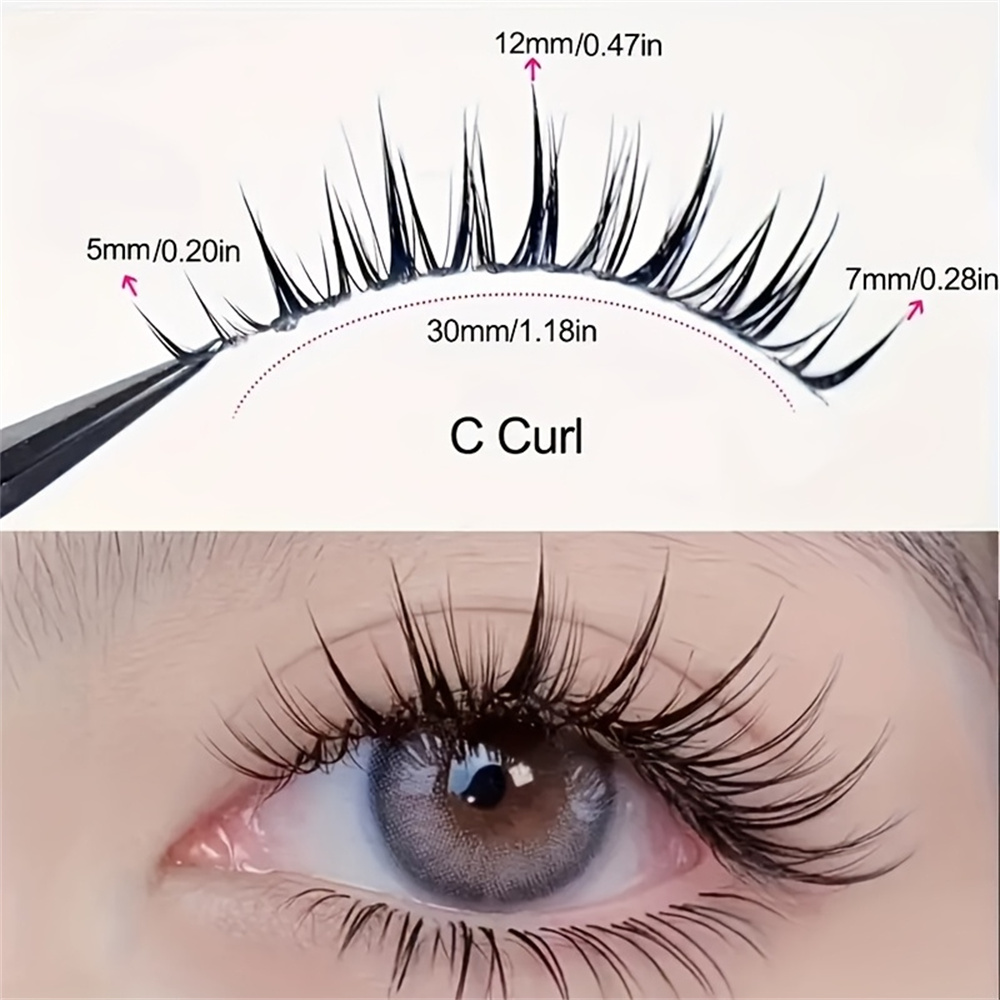 5 Pairs of Wet Comic Eyelashes – Anime Cosplay Lashes recenzja i cena