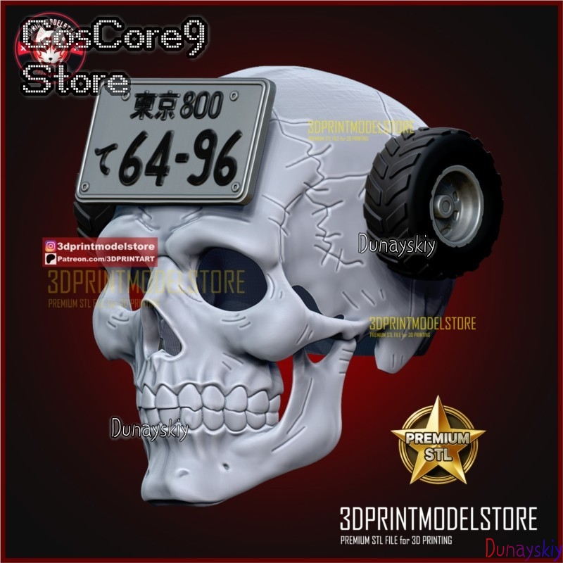 Dorohedoro Ebisu Skull Mask Co – Anime Cosplay Face recenzja i cena