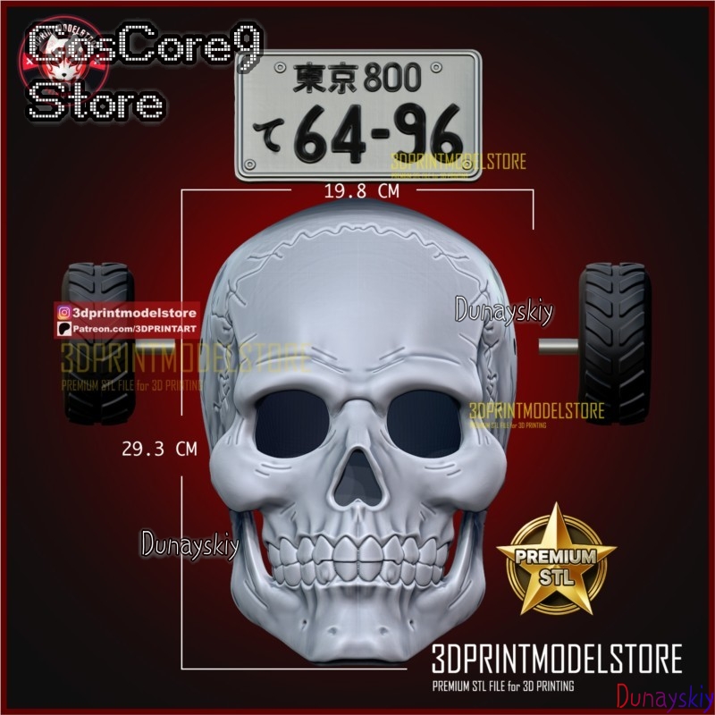 Dorohedoro Ebisu Skull Mask Co – Anime Cosplay Face recenzja i cena
