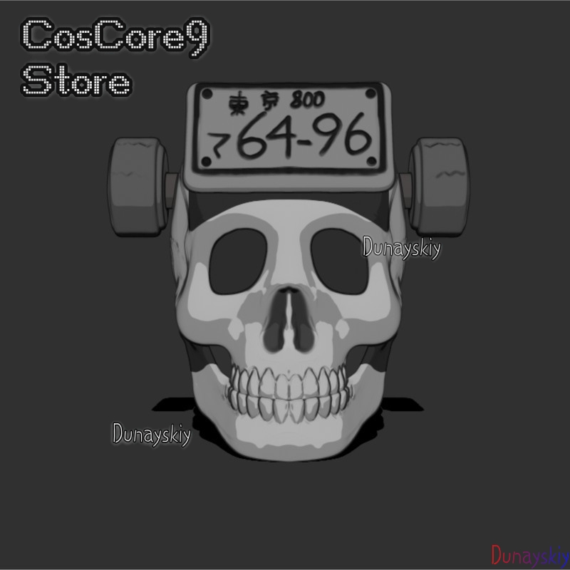 Dorohedoro Ebisu Skull Mask Co – Anime Cosplay Face recenzja i cena