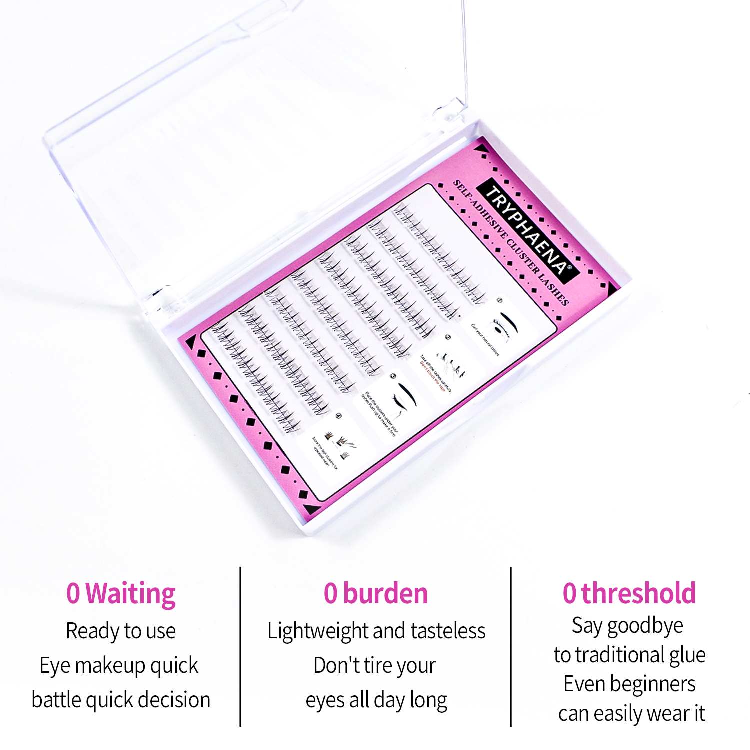 Self Adhesive Bottom Lashes No – Anime Cosplay Lashes recenzja i cena