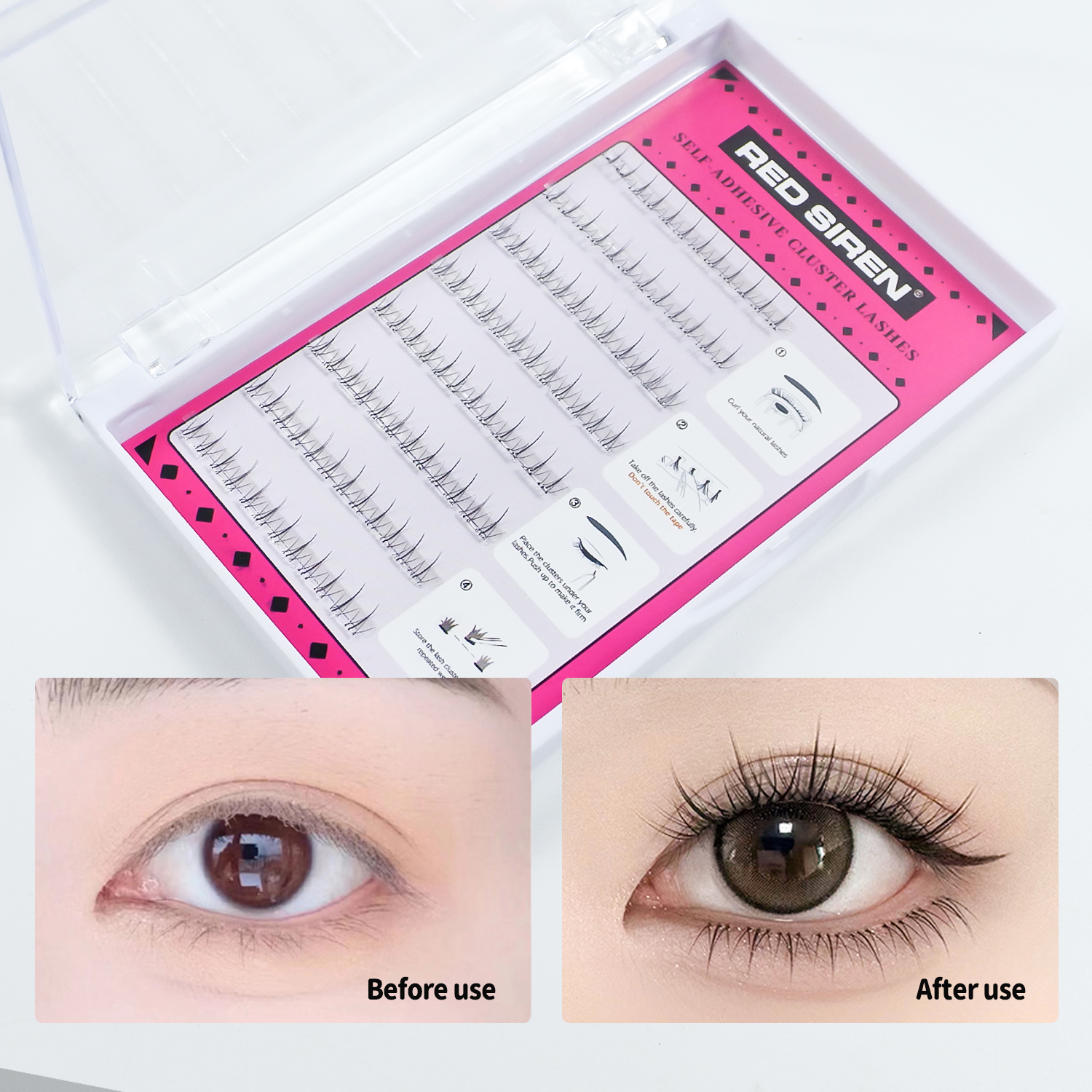 Self Adhesive Bottom Lashes No – Anime Cosplay Lashes recenzja i cena