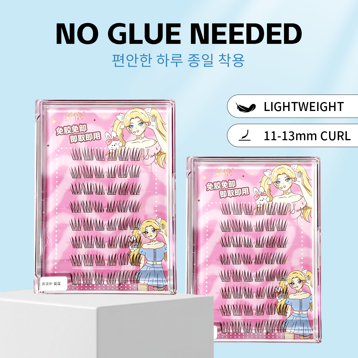 Glue-Free Manga Lashes Ultra T – Anime Cosplay Lashes recenzja i cena