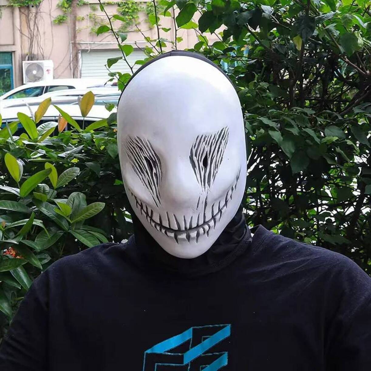 Scary Demon White Ghost Acg La – Anime Cosplay Face recenzja i cena