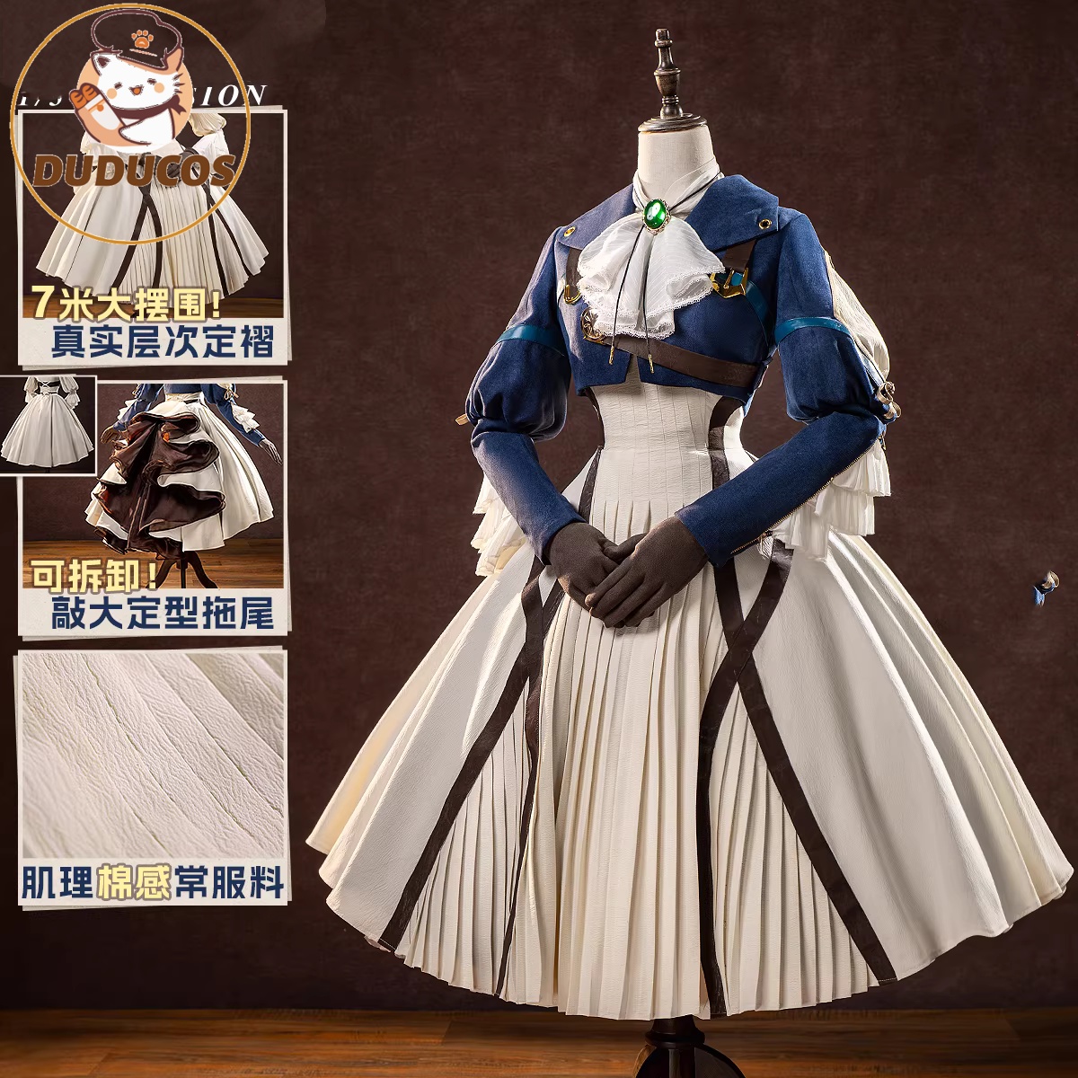 INSTOCK Violet Evergarden Cosp – Violet Evergarden Dress recenzja i cena