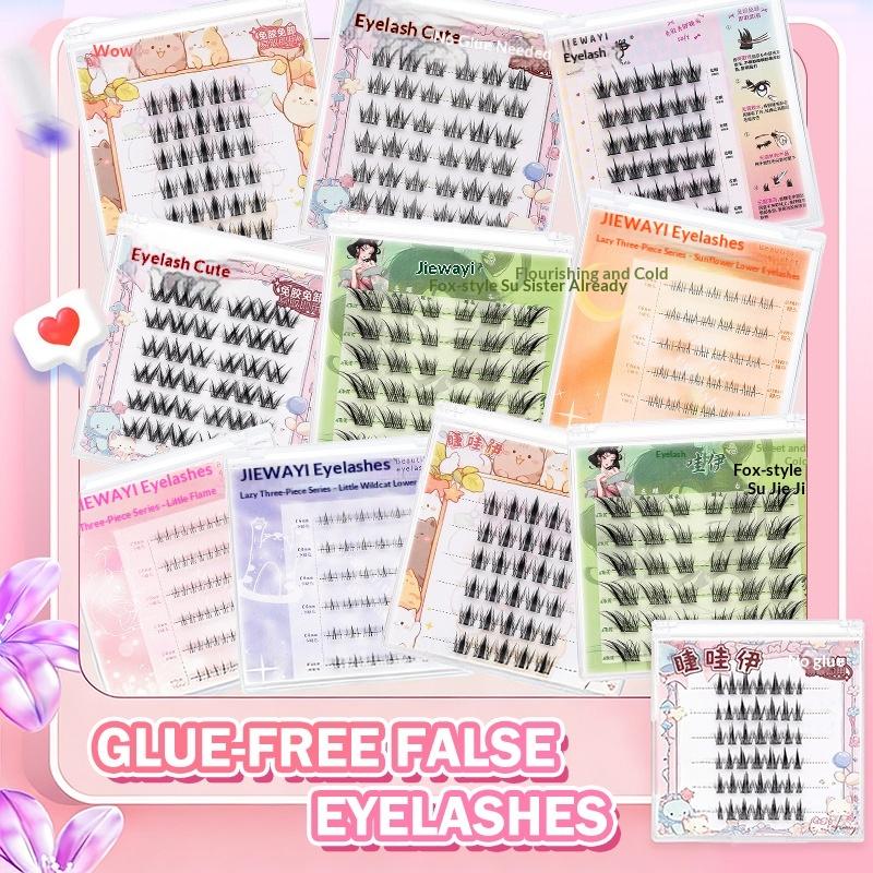 6 Rows Diy Segmented False Eye – Anime Cosplay Lashes recenzja i cena