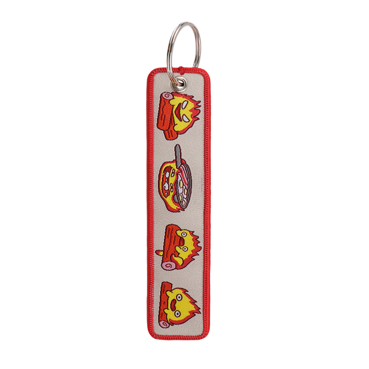 Anime Fire Embroidery Key Fobs – Anime Cosplay Face recenzja i cena